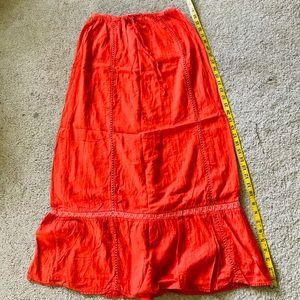 Roxy maxi  skirt size M